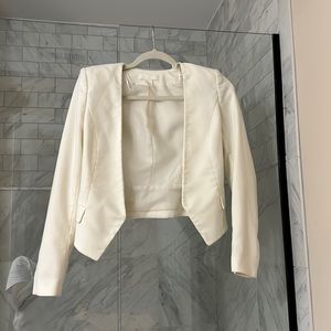 Ivory blazer